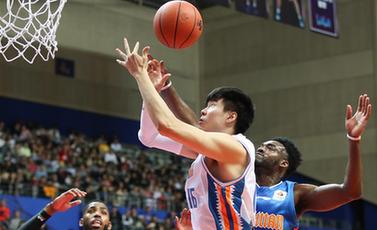 篮球&mdash;&mdash;CBA：上海哔哩哔哩胜四川五粮金樽